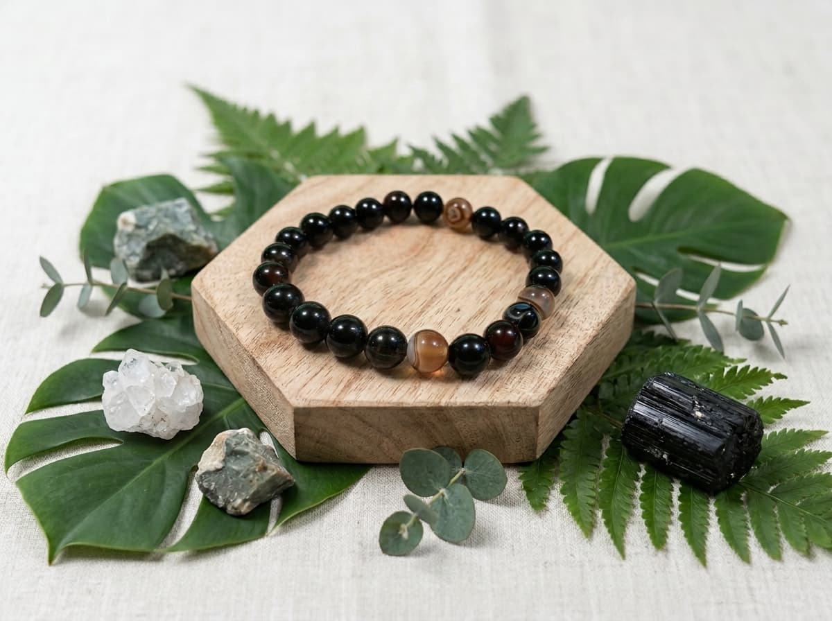 Black Onyx Protection Bracelet