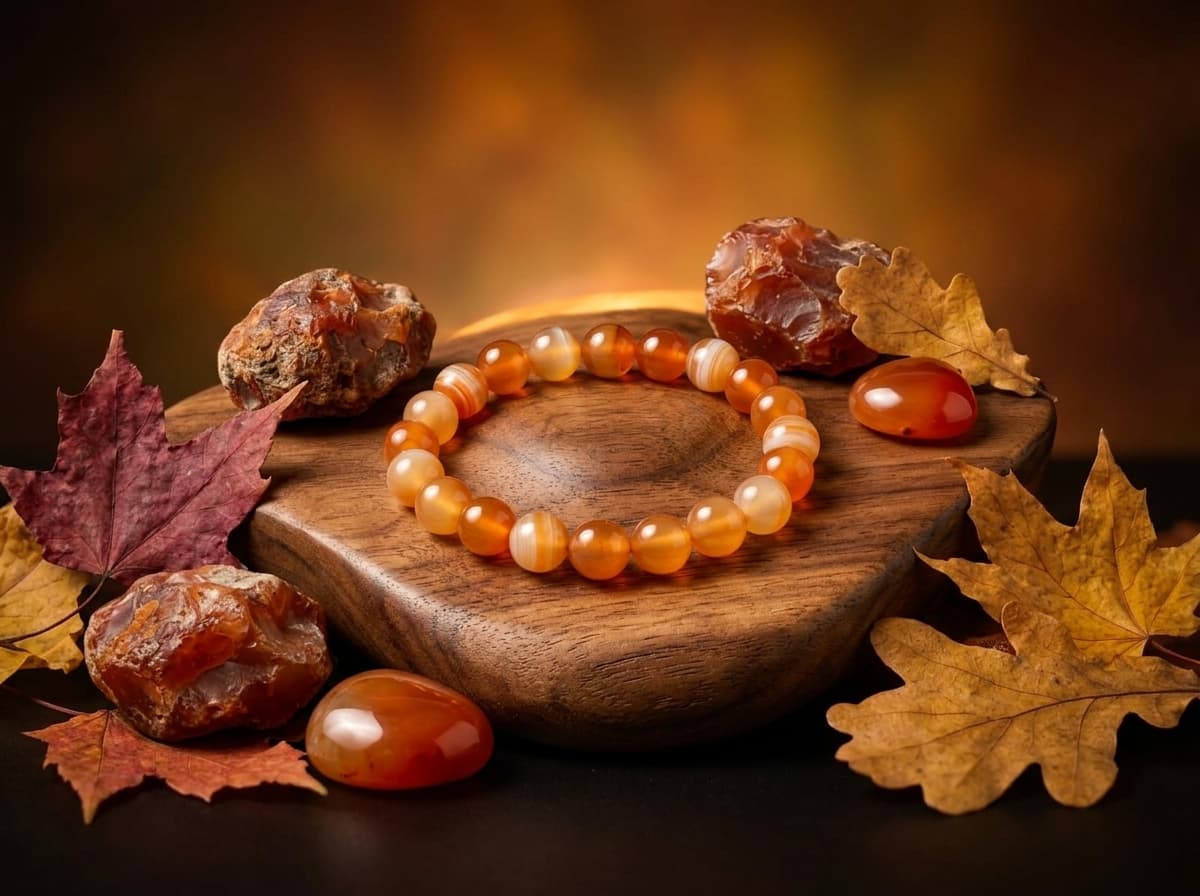 Carnelian Confidence Bracelet